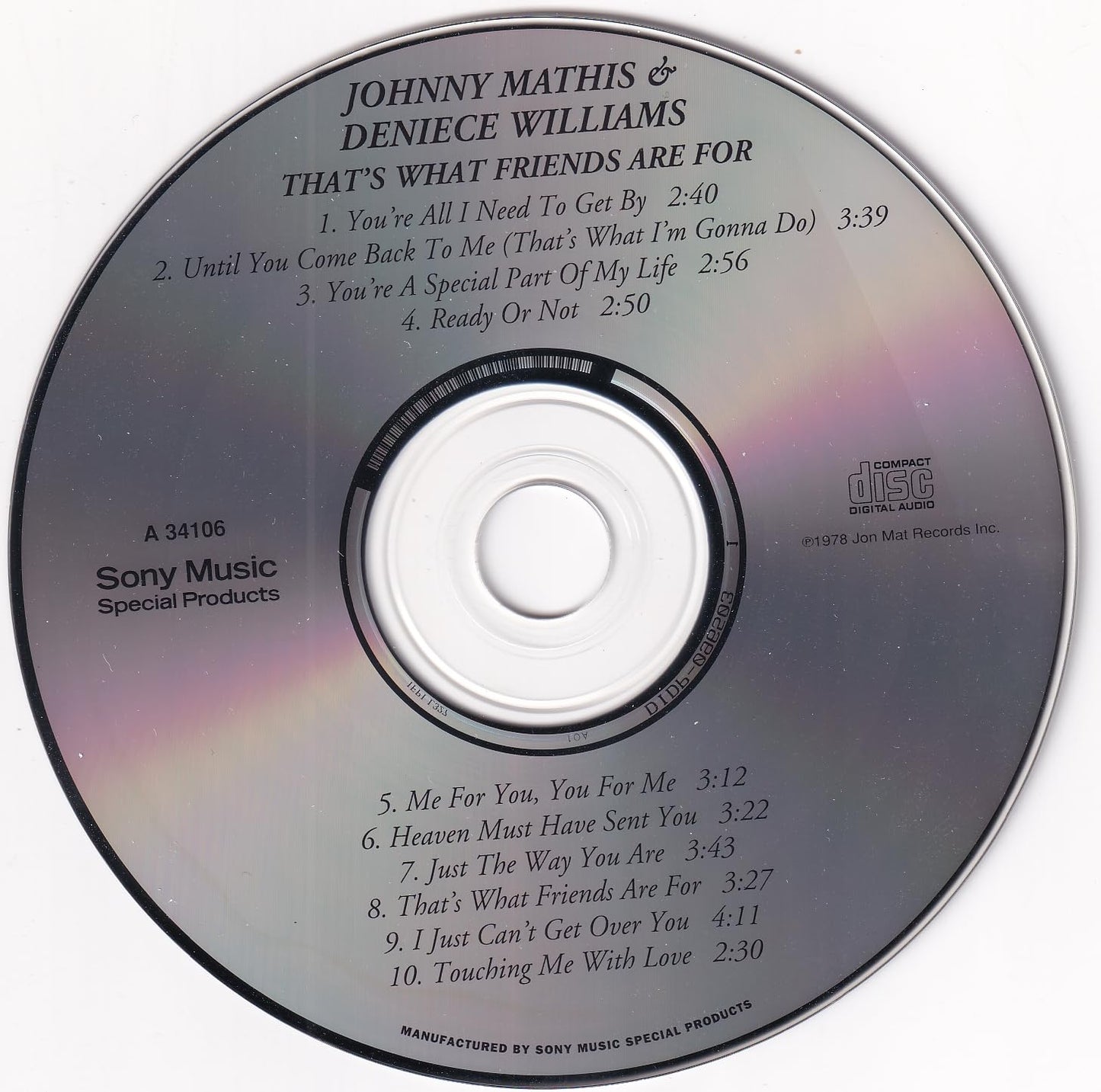 Johnny Mathis, Vol. 1