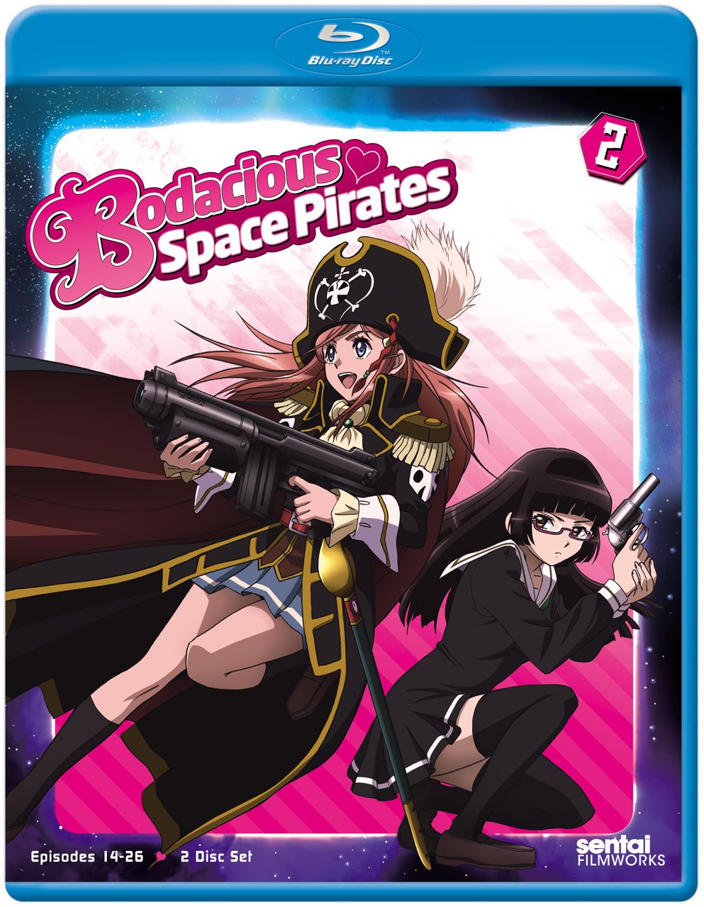 Bodacious Space Pirates: Collection 2 (ep.14-26) [Blu-ray]