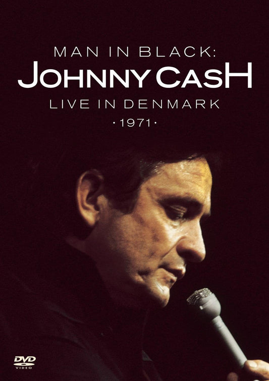 Johnny Cash / Man in Black : Johnny Cash Live in Denmark 1971 - DVD (Used)
