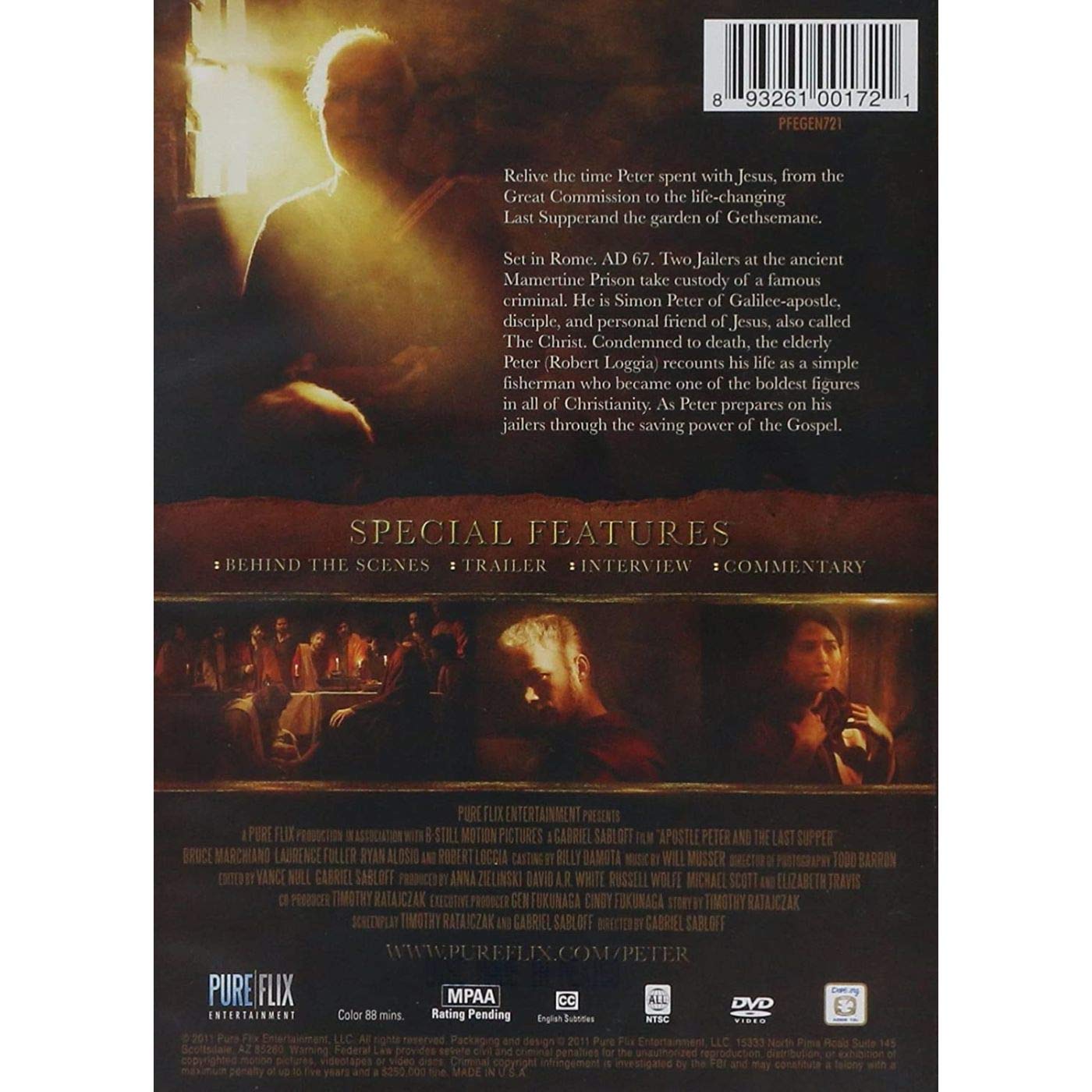 Apostle Peter and the Last Supper