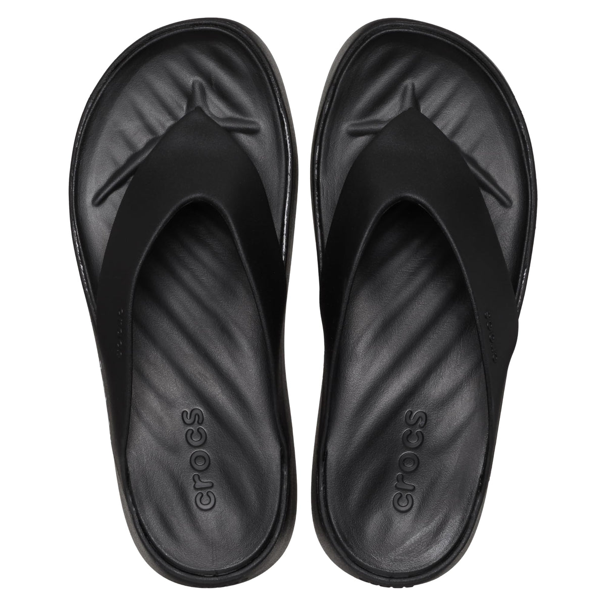 Crocs Women's Getaway Platform Flip Flops, Wedge Sandals for Women, Black, 7 🍁 All In One Marketplace Canada