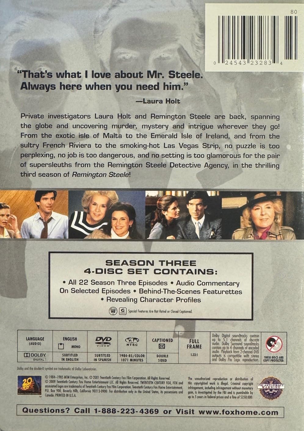 Remington Steele: Season 3 [DVD]