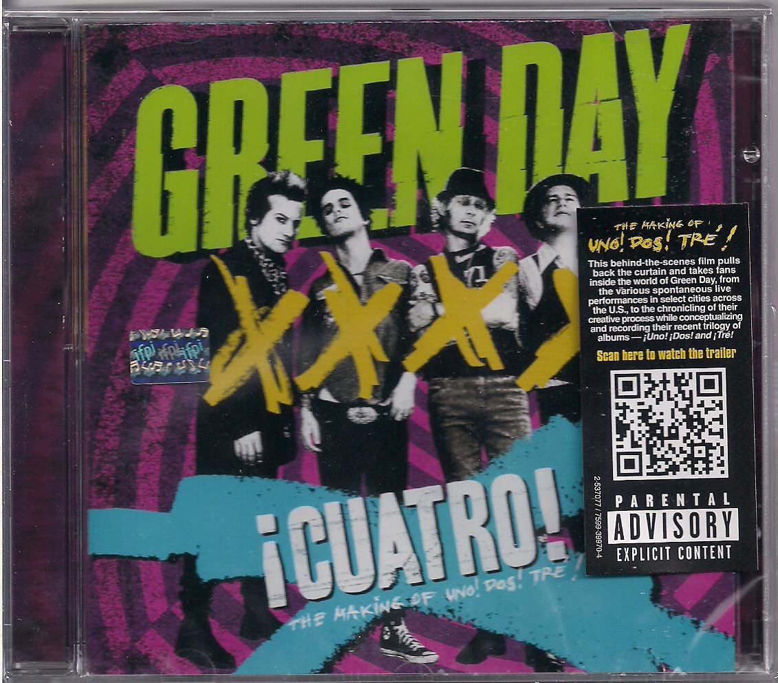 Green Day / ¡CUATRO!: The Making of Uno! Dos! Tré! - DVD