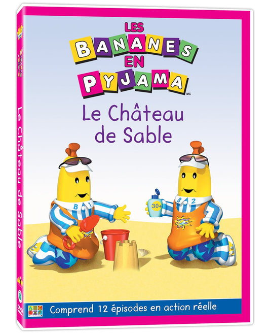 Les Bananes en Pyjama Le Château de Sable (French only) - DVD (Used)