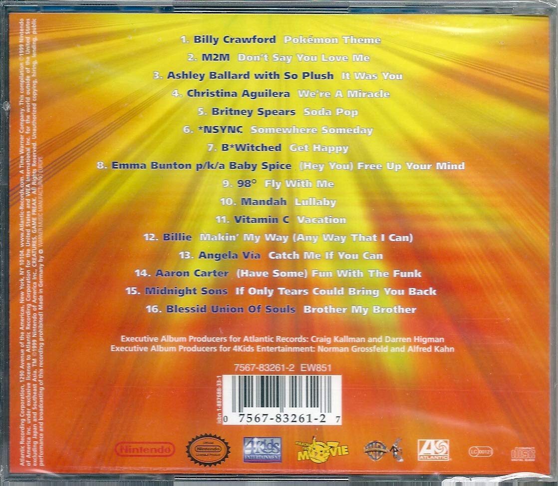 Various Artists / Pokemon: the First Movie - CD (Used)