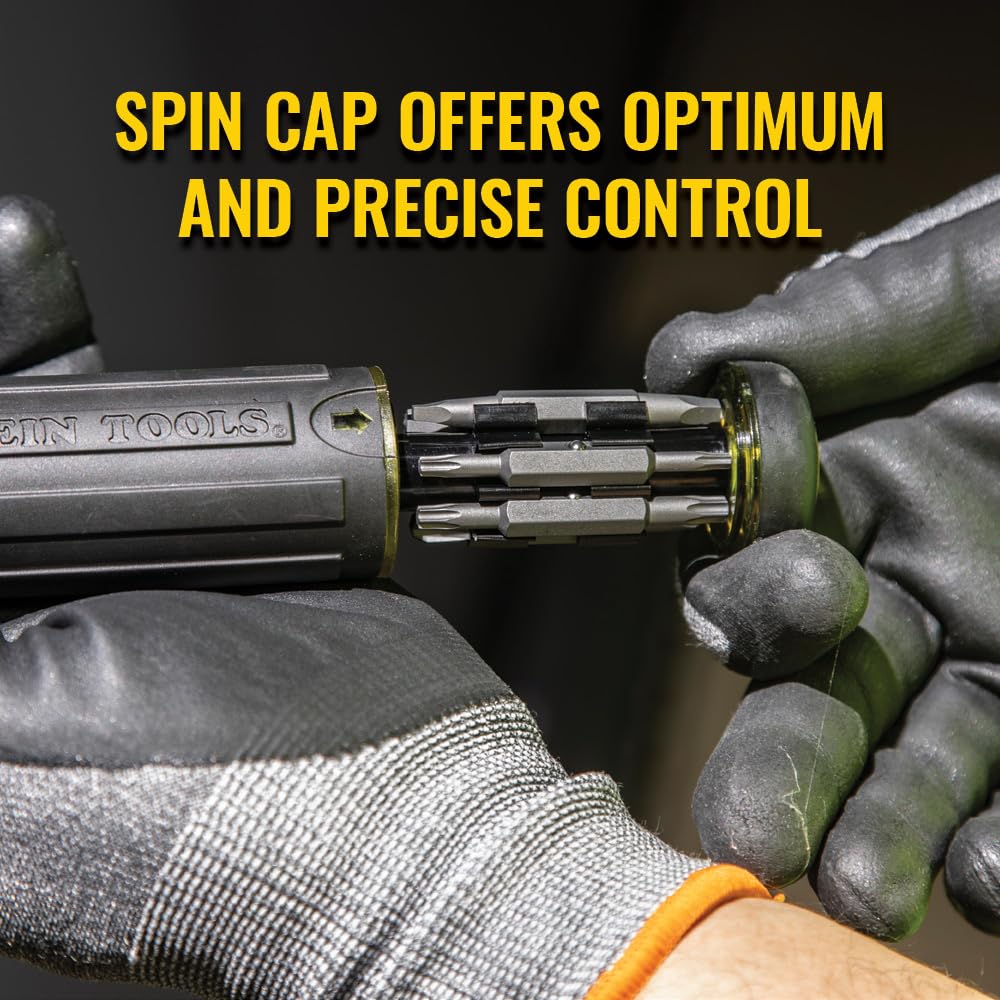 Klein Tools 32305 Multi-bit Ratcheting Screwdriver, 15-in-1 Tool with Phillips, Slotted, Square, Torx and Combo Bits and 1/4-Inch Nut Driver 🍁 All In One Marketplace Canada