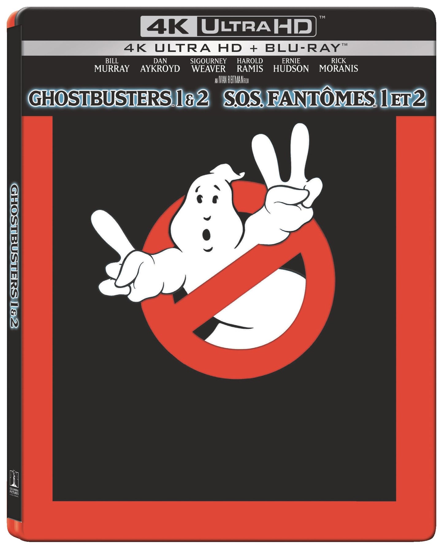Ghostbusters + Ghostbusters II [Limited Steelbook] - 4K/Blu-Ray