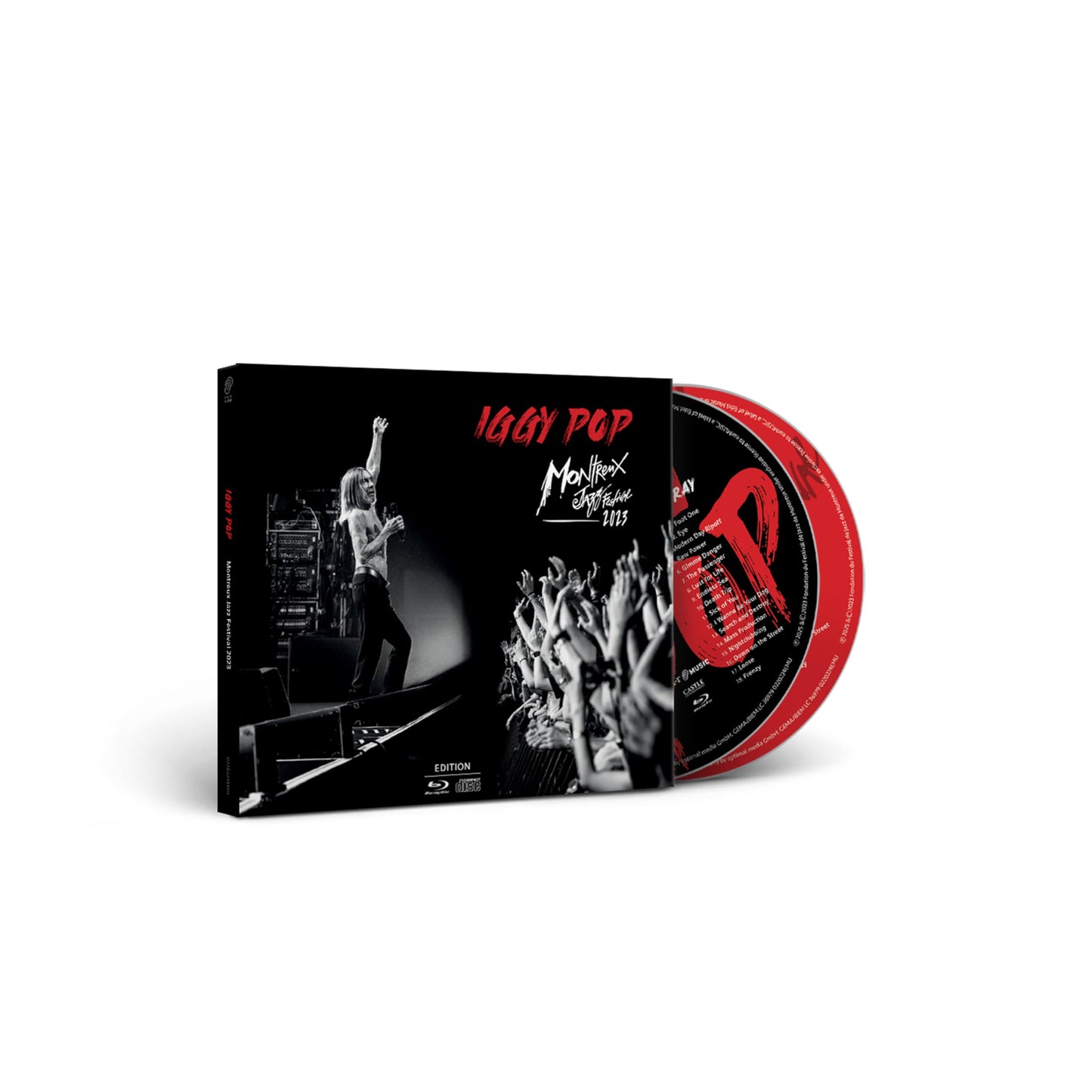 Iggy Pop / Live At Montreux Jazz Festival 2023 - CD/Blu-Ray