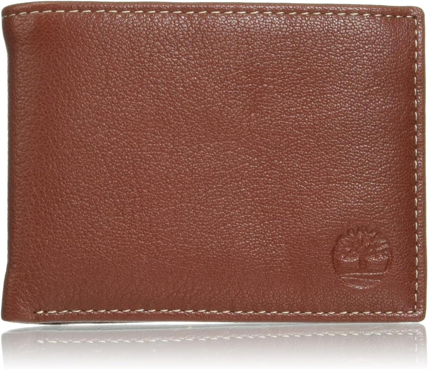 Timberland Men's Leather RFID Blocking Wallet – Genuine Leather Passcase Bifold