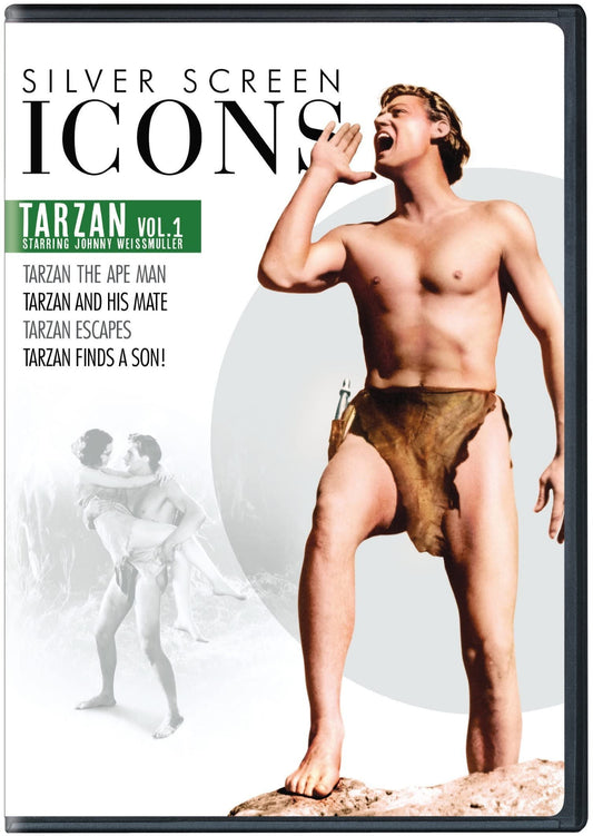 Silver Screen Icons: Johnny Weissmuller as Tarzan, Volume 1 (4FE)