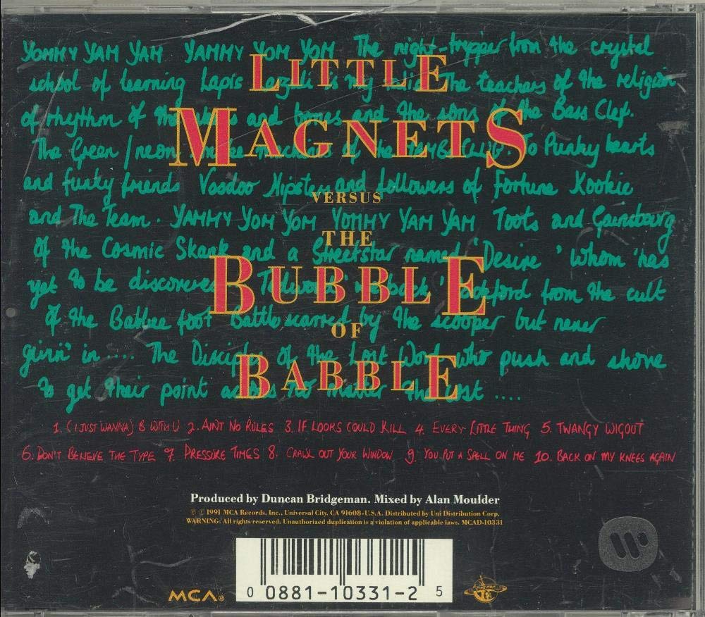 Little Magnets Vs Bubble of Babble