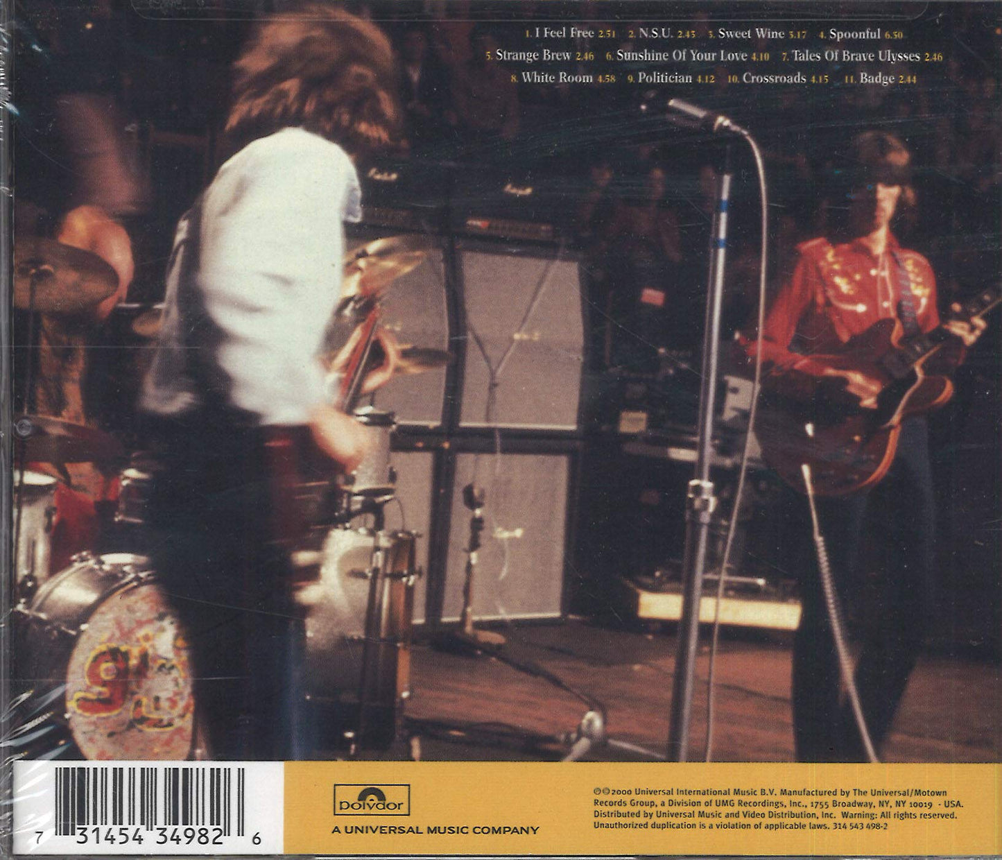 Cream / The Best of - CD (Used)