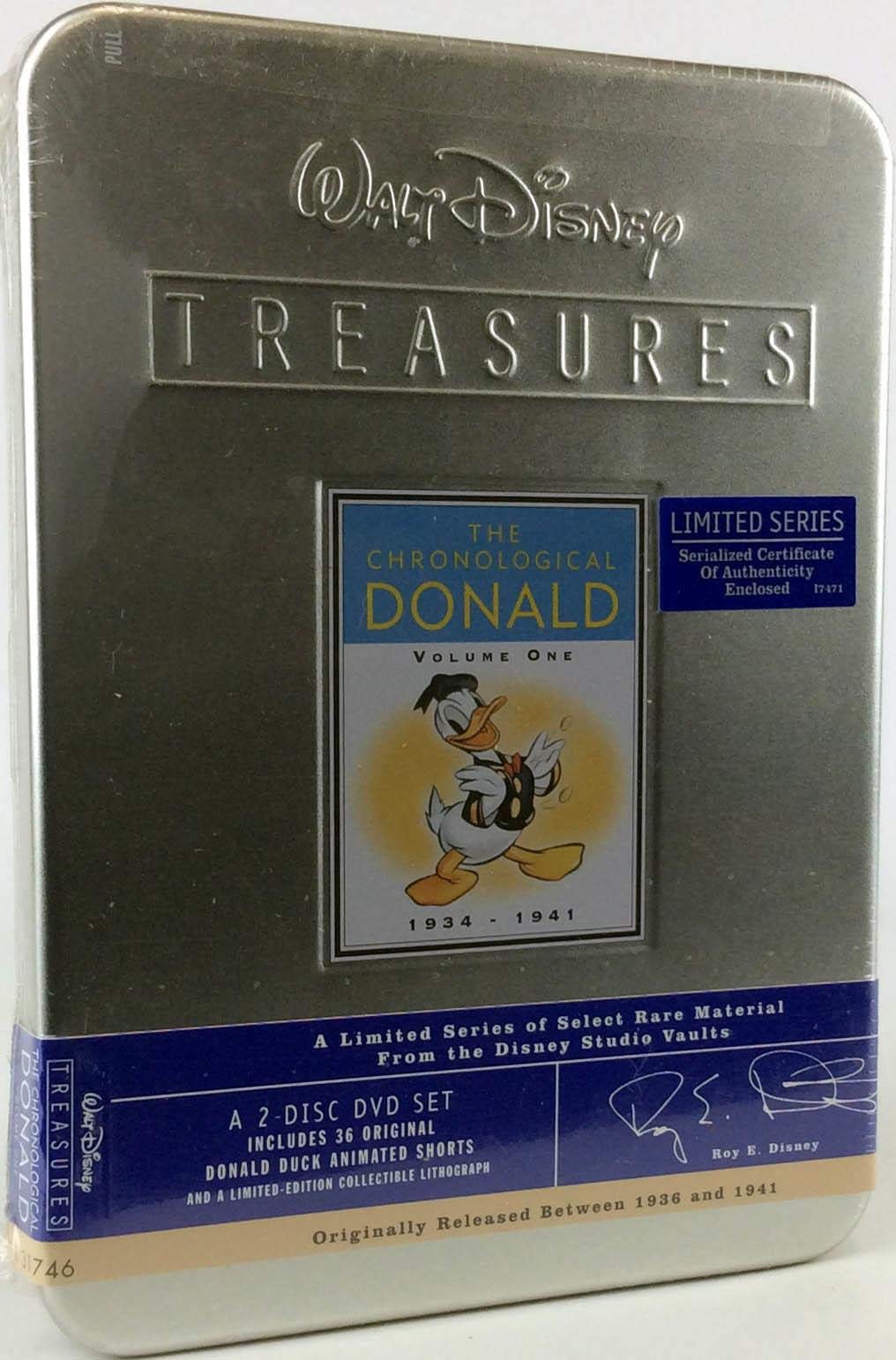 Walt Disney Treasures: The Chronological Donald - Volume One: 1934 - 1941
