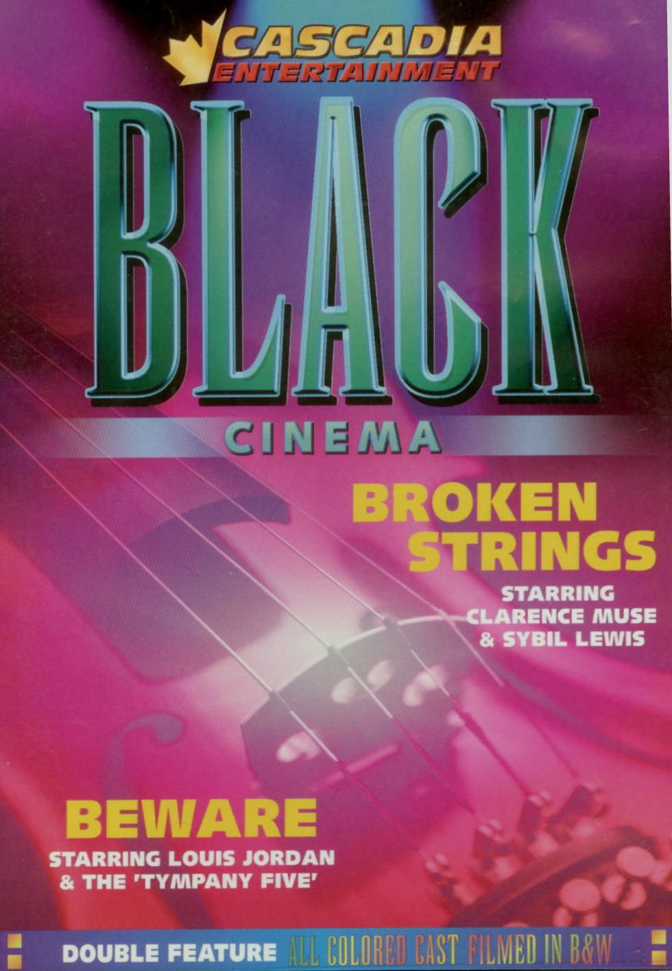 Black Cinema: Broken Strings & Beware - DVD
