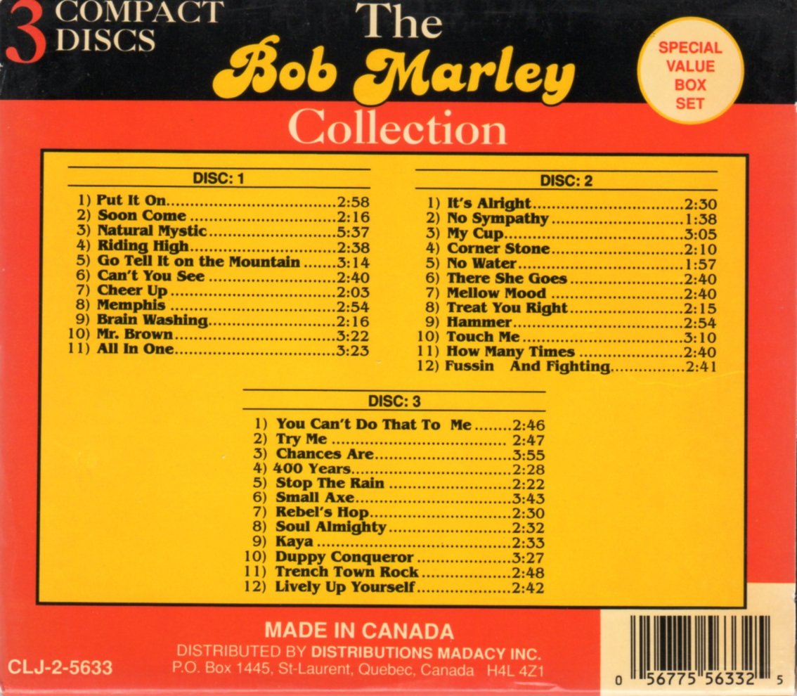 Bob Marley & The Wailers / The Collection - CD (Used)