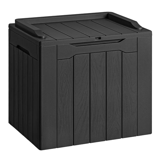 Devoko 30 Gallon Resin Deck Box Outdoor Indoor Waterproof Storage Box for Patio Furniture Pool Accessories Storage for Cushion Garden Tools 🍁 All In One Marketplace Canada