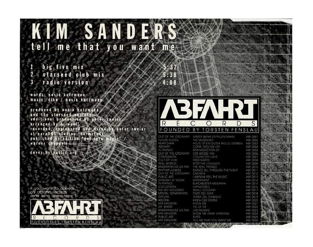Tell me that you want me [Single-CD]