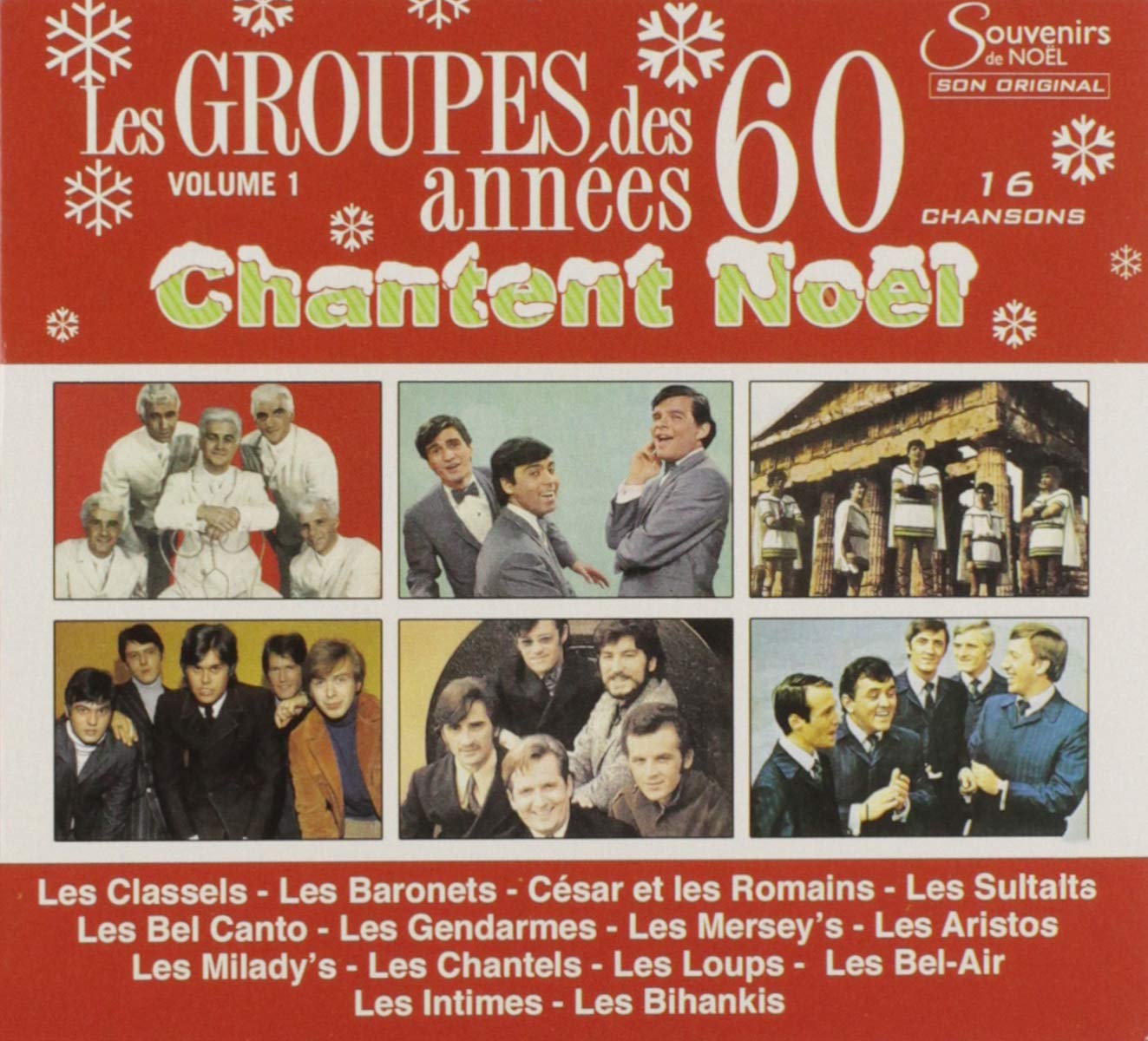 Variés / Les Groupes Des Annees 60 Chantent Noel, Vol 1 - CD (Used)