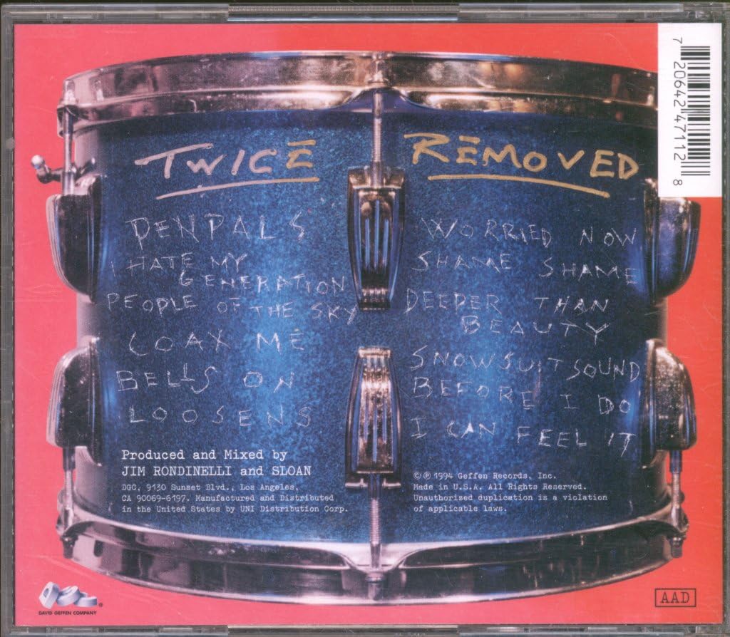 Sloan / Twice Removed - CD (Used)