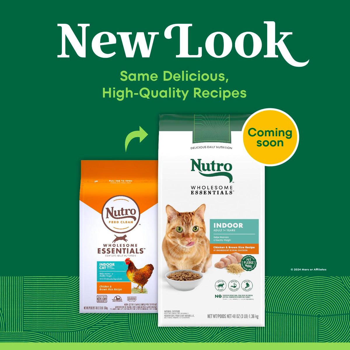Nutro Wholesome Essentials Adult Dry Cat Food, Chicken Flavour, 1.36kg 🍁 All In One Marketplace Canada