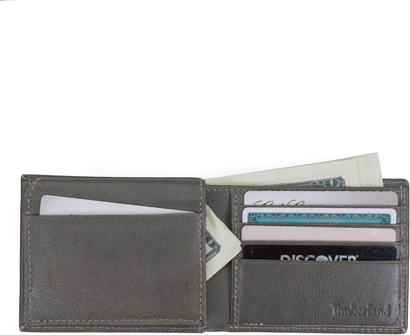 Timberland Men's Leather RFID Blocking Wallet – Genuine Leather Passcase Bifold