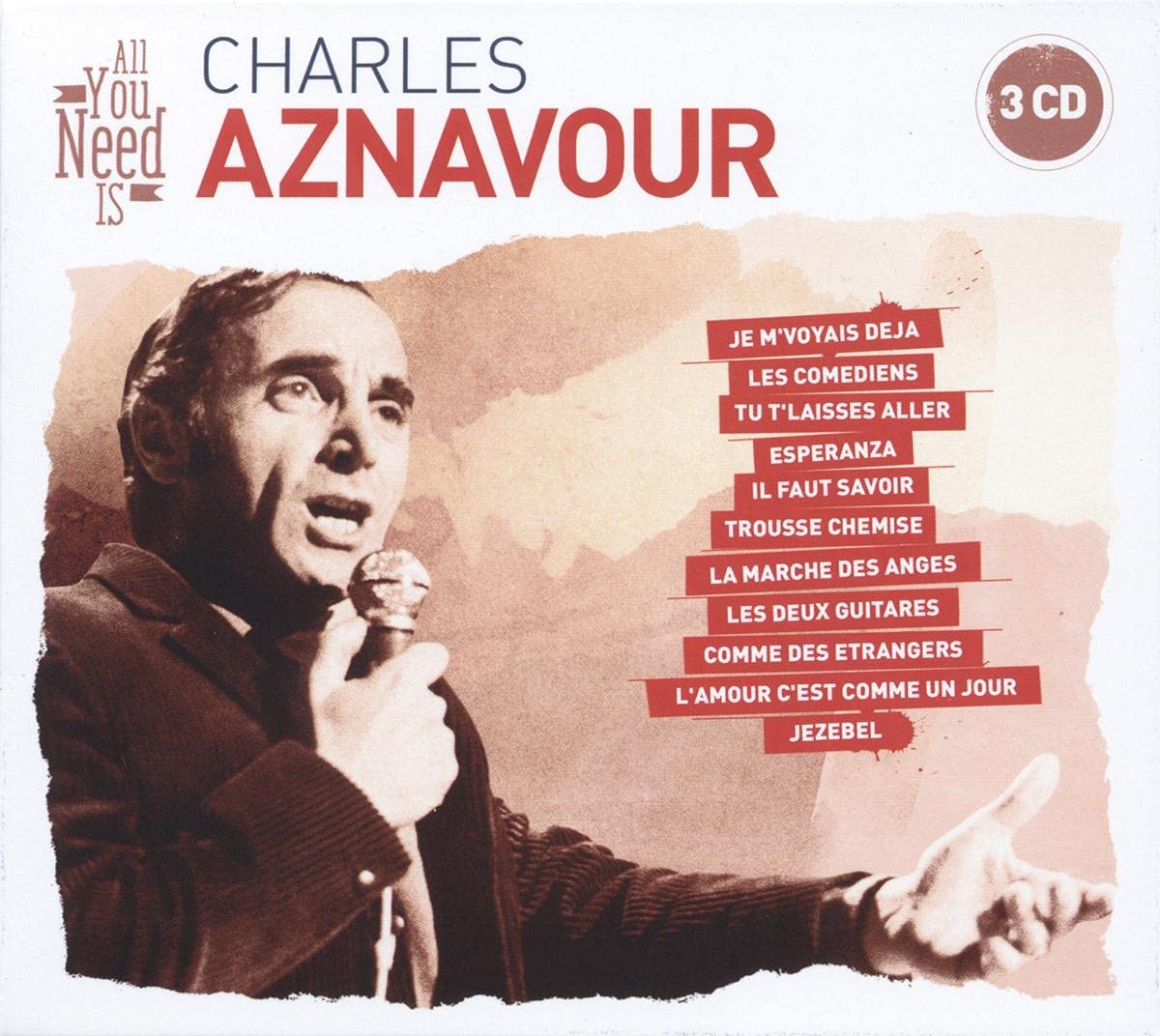 All You Need Is: Charles Aznavour 3 CD
