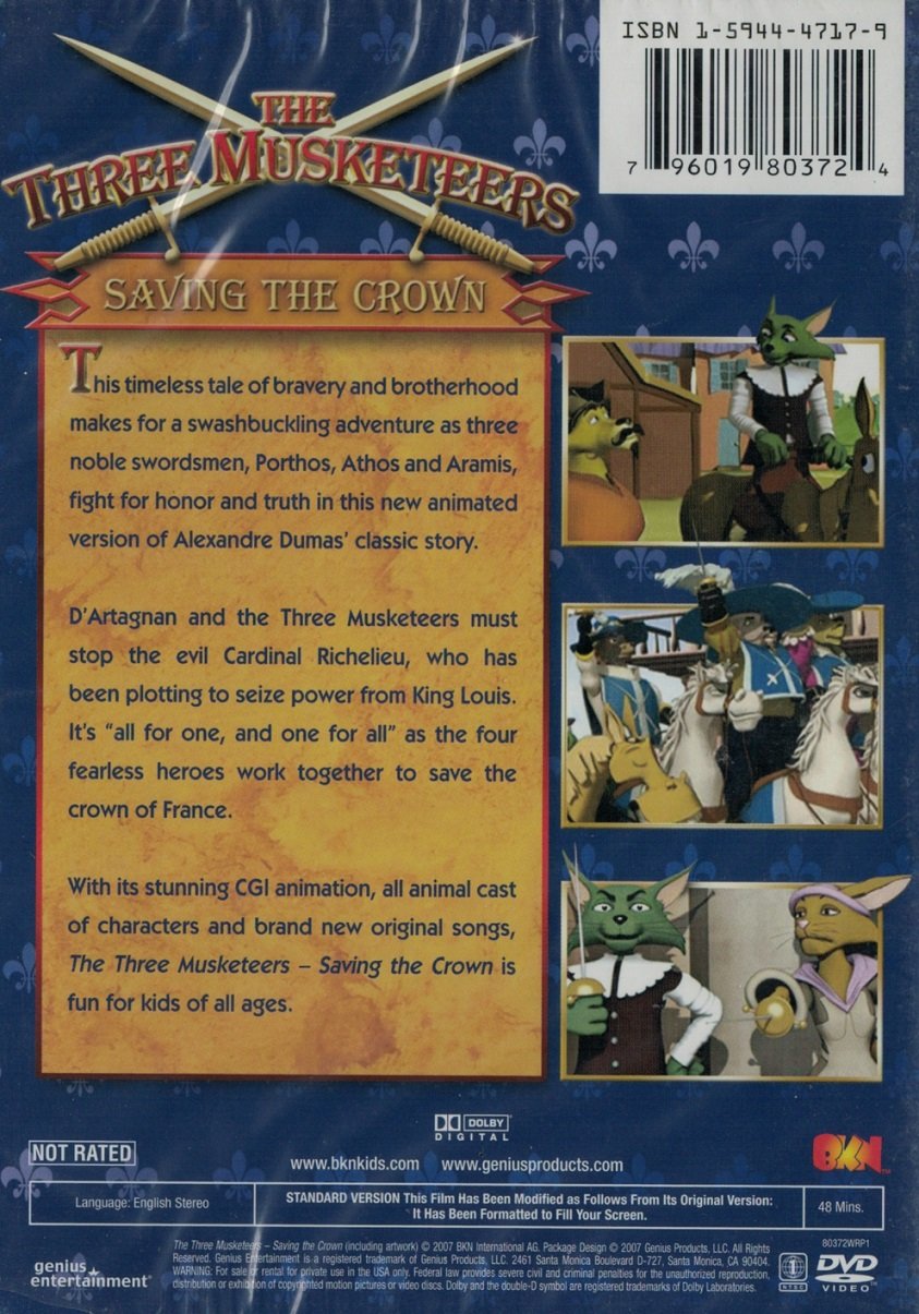 N01-0118619 The Three Musketeers - Saving The Crown