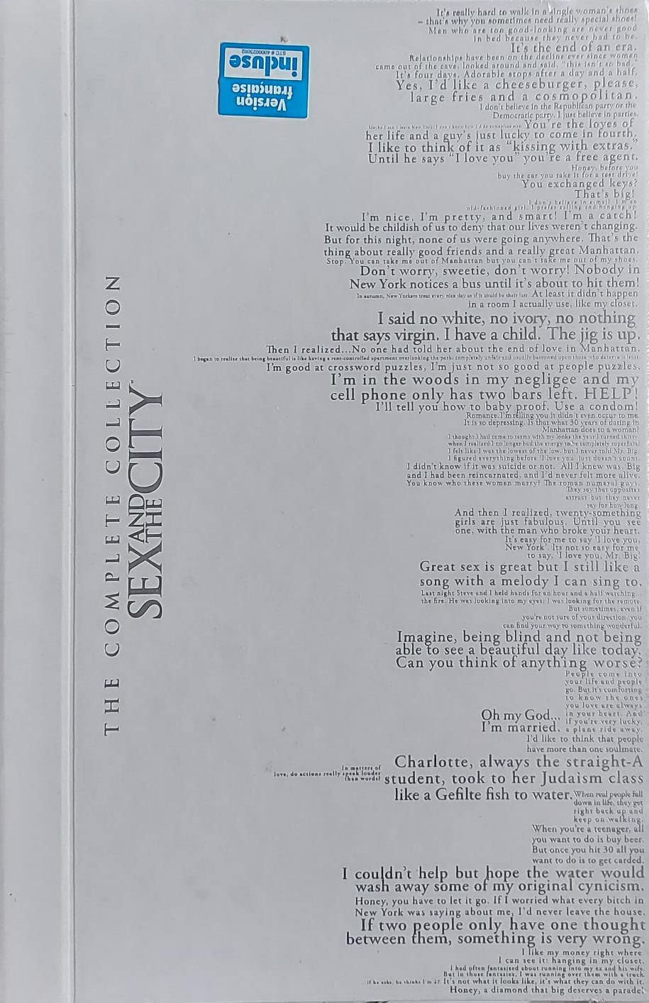 Sex And The City: Complete Collection (Sous-titres français)
