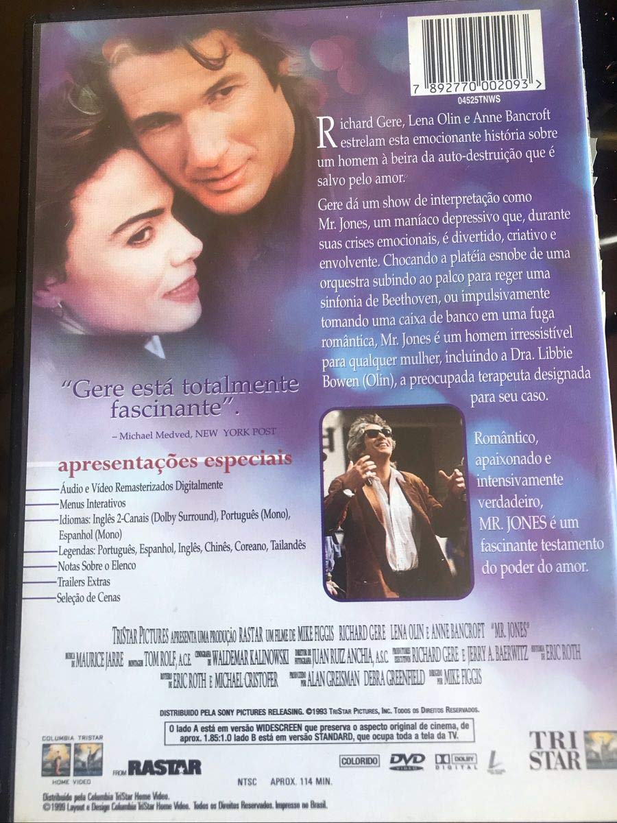 Mr. Jones - DVD (Used)