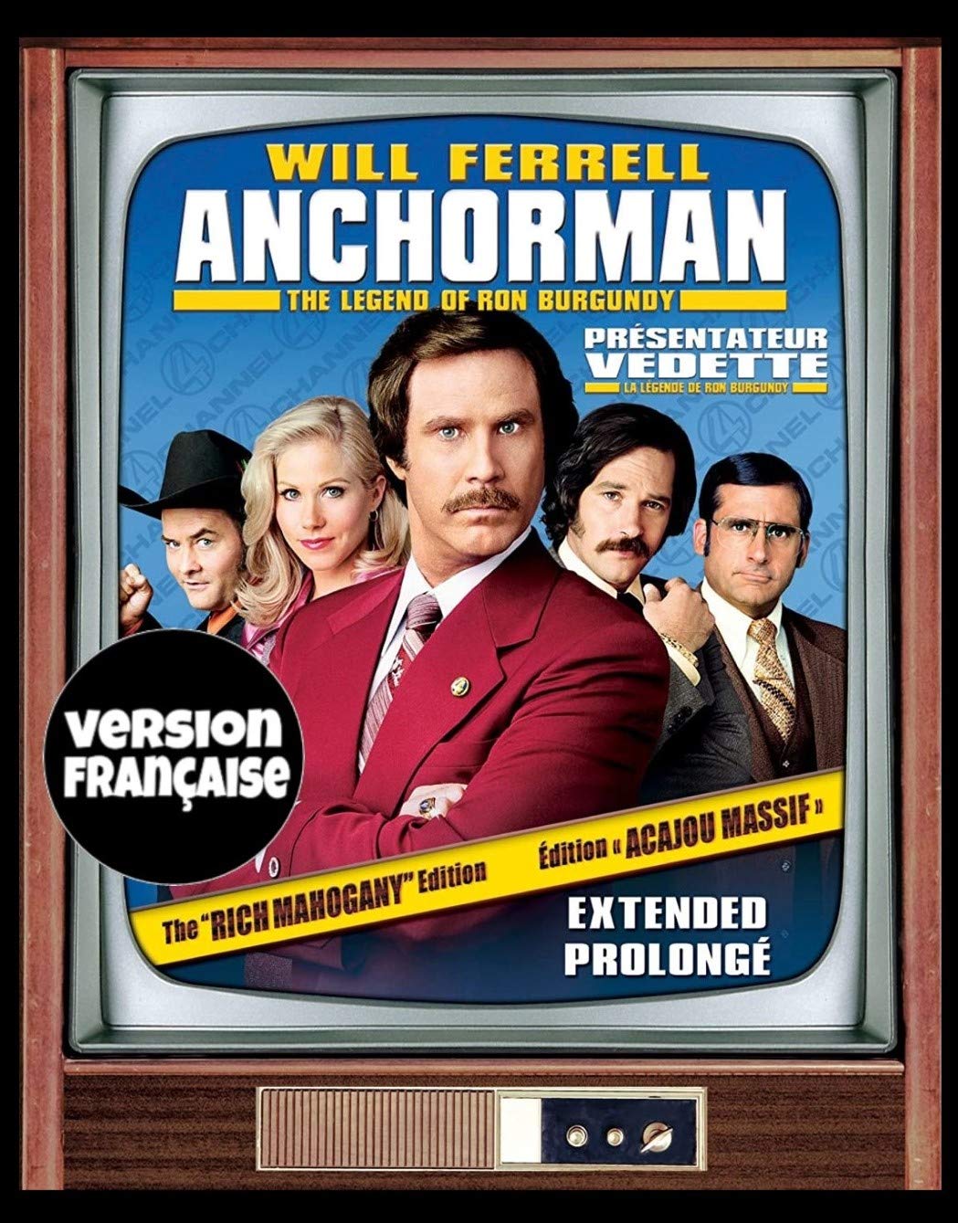 Kingpin (1996) + Zoolander + Anchorman 1: The Legend of Ron Burgundy - DVD