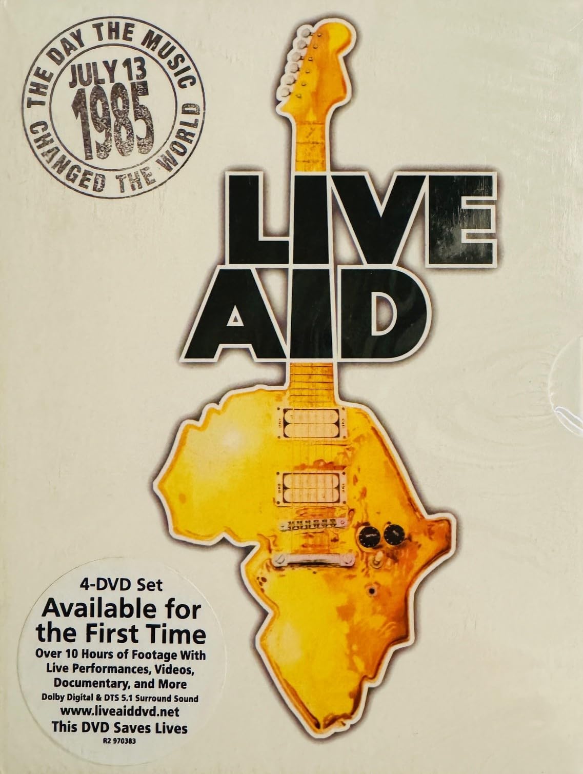 WACR2 Live Aid (4 Disc Set), English