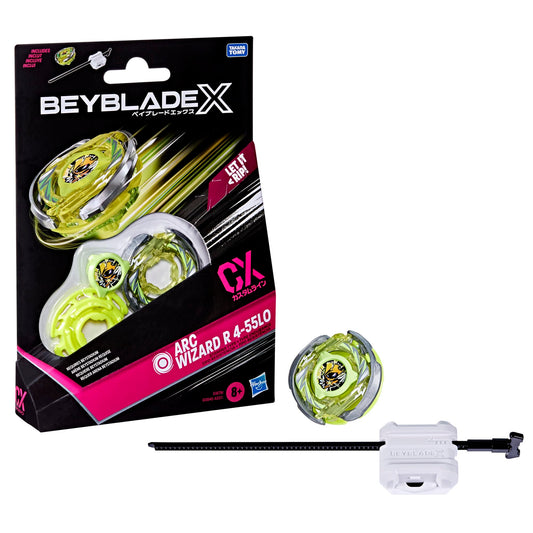 Beyblade X Arc Wizard R 4-55LO CX Starter Pack Set, Stamina Type Top and Launcher; Authentic Takara Tomy Battle Tops Games, Toys for Boys and Girls 8+ 🍁 All In One Marketplace Canada