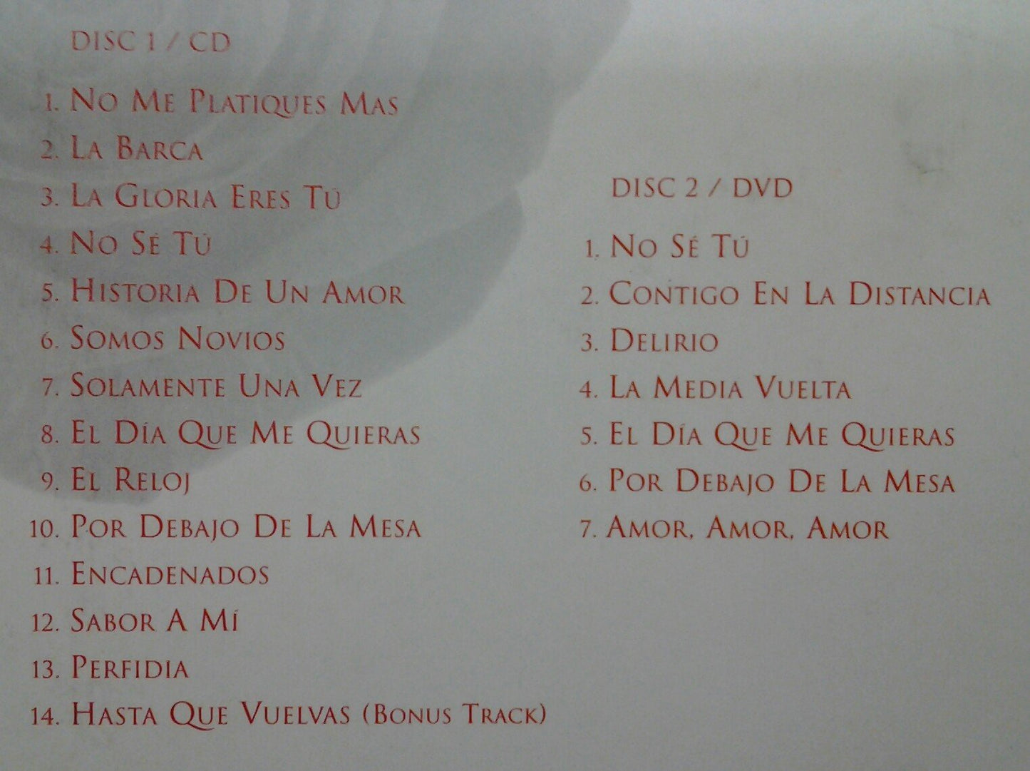 Mis Boleros Favoritos (Bonus/Dvd)