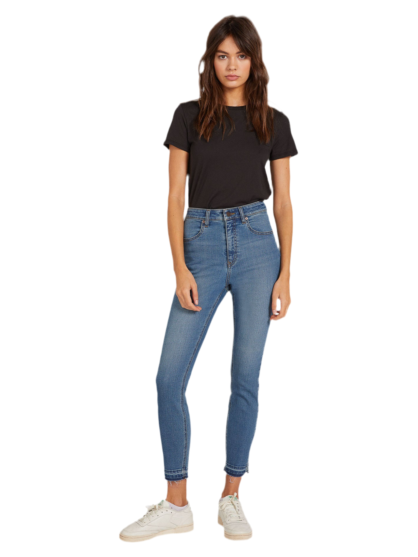 Volcom 'Liberator' High Rise Jeans - Camper Blue (Women's)