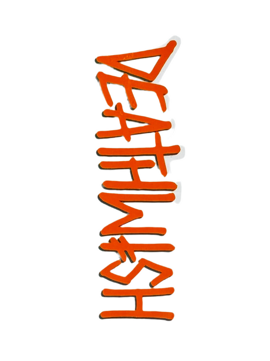 Deathwish 'OG Deathspray' Sticker - Orange