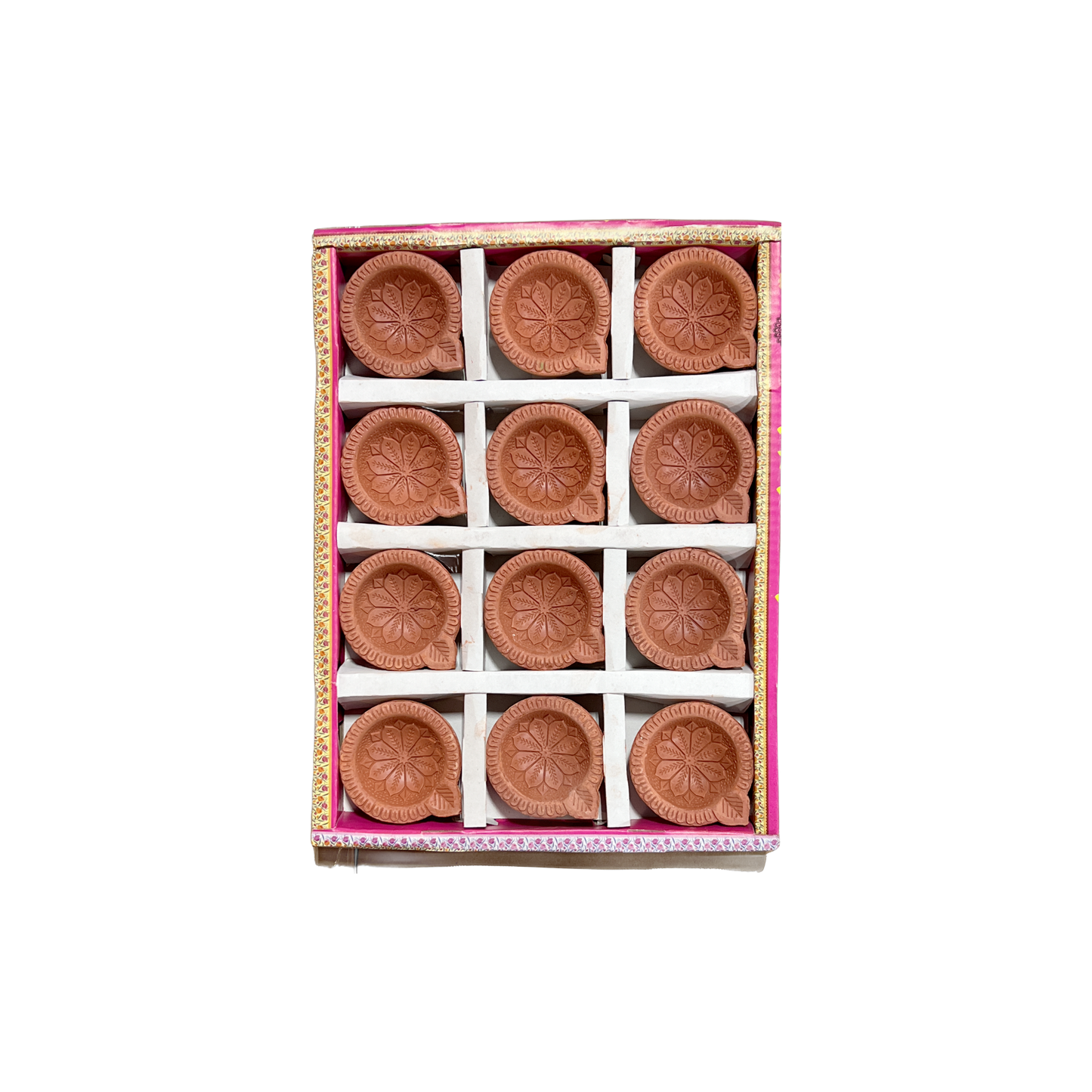 Plain Diya - Set of 12