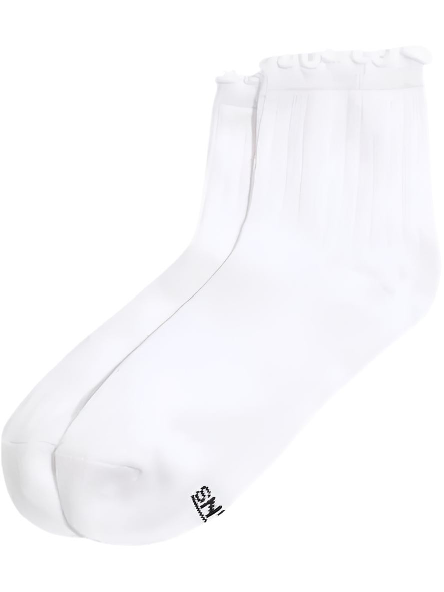 Vans 'Lettuce Have It Half Crew' Socks - White (Women's)