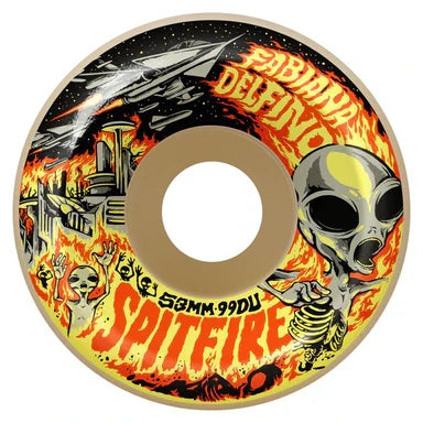 Spitfire x Fabien Delfino 'Formula Four' 99A Conical Full Wheels 53MM - Multi