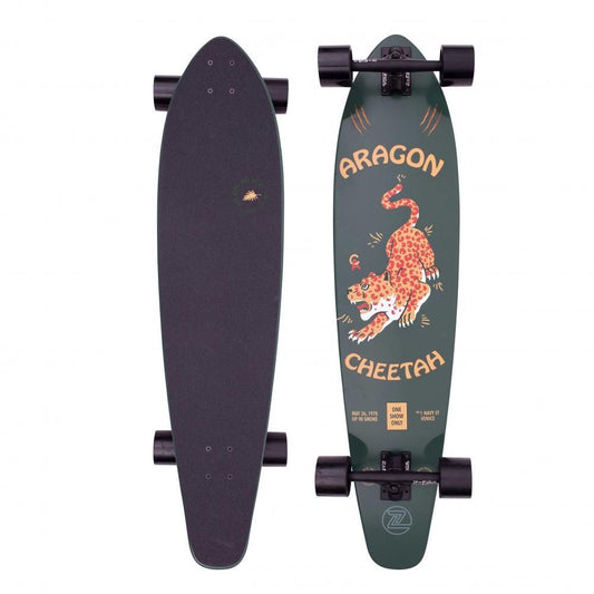 Z-Flex 'Aragon Cheetah' Longboard - Green