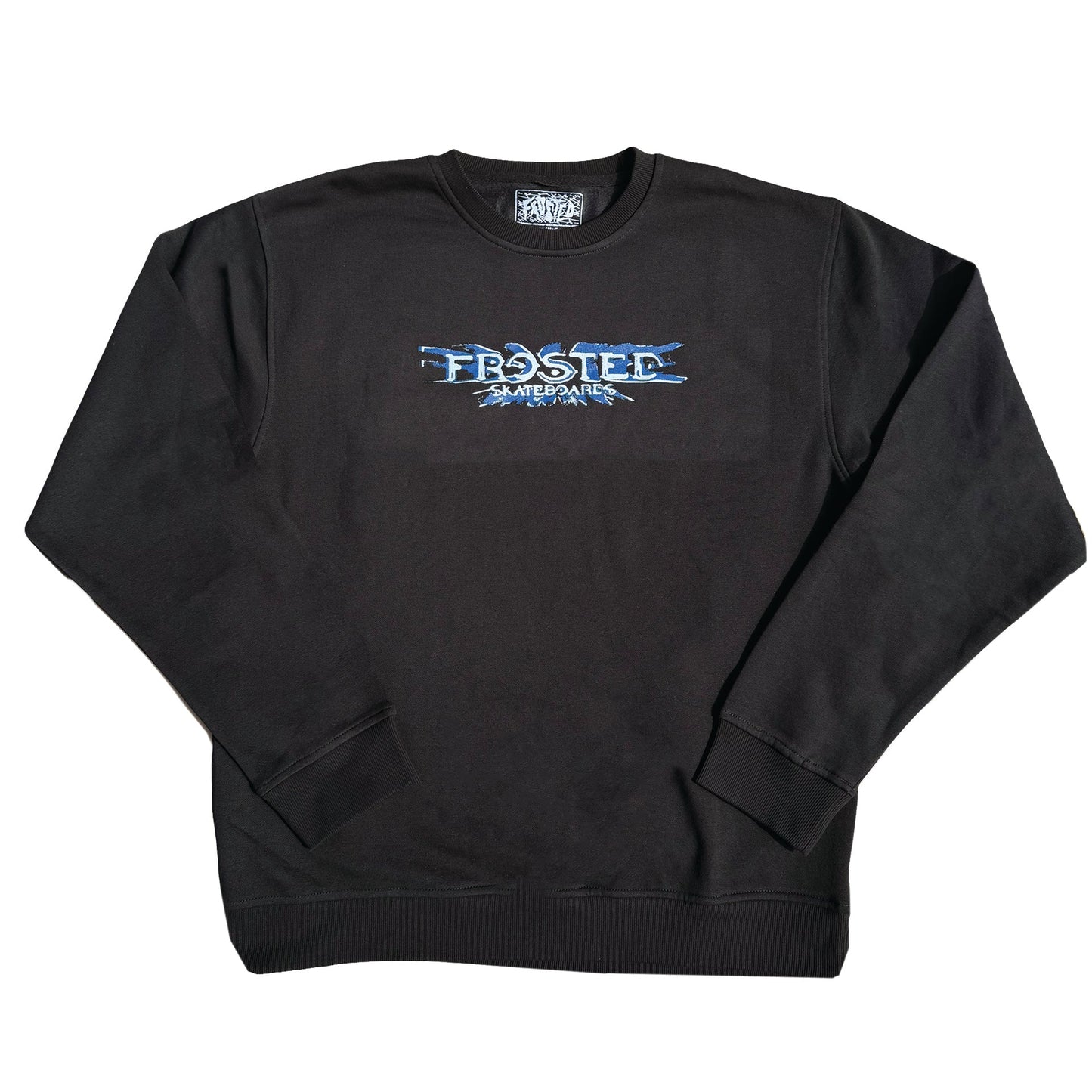 Frosted Skateboards 'Infinity Blue' Sweatshirt - Black