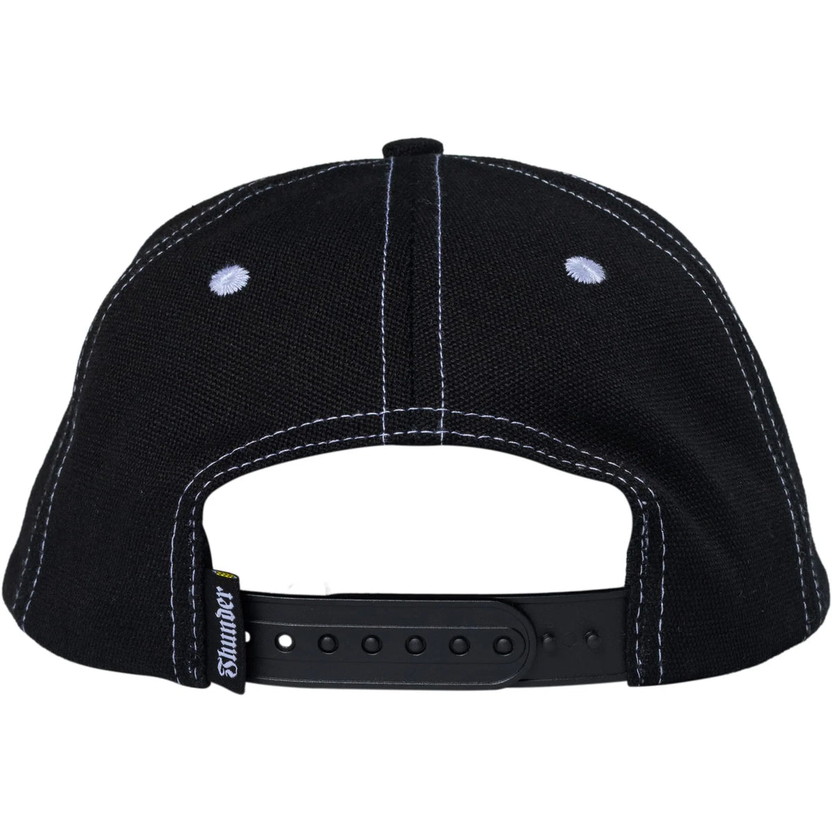 Thunder 'Vertebrae Script' Snapback Cap - Black/White
