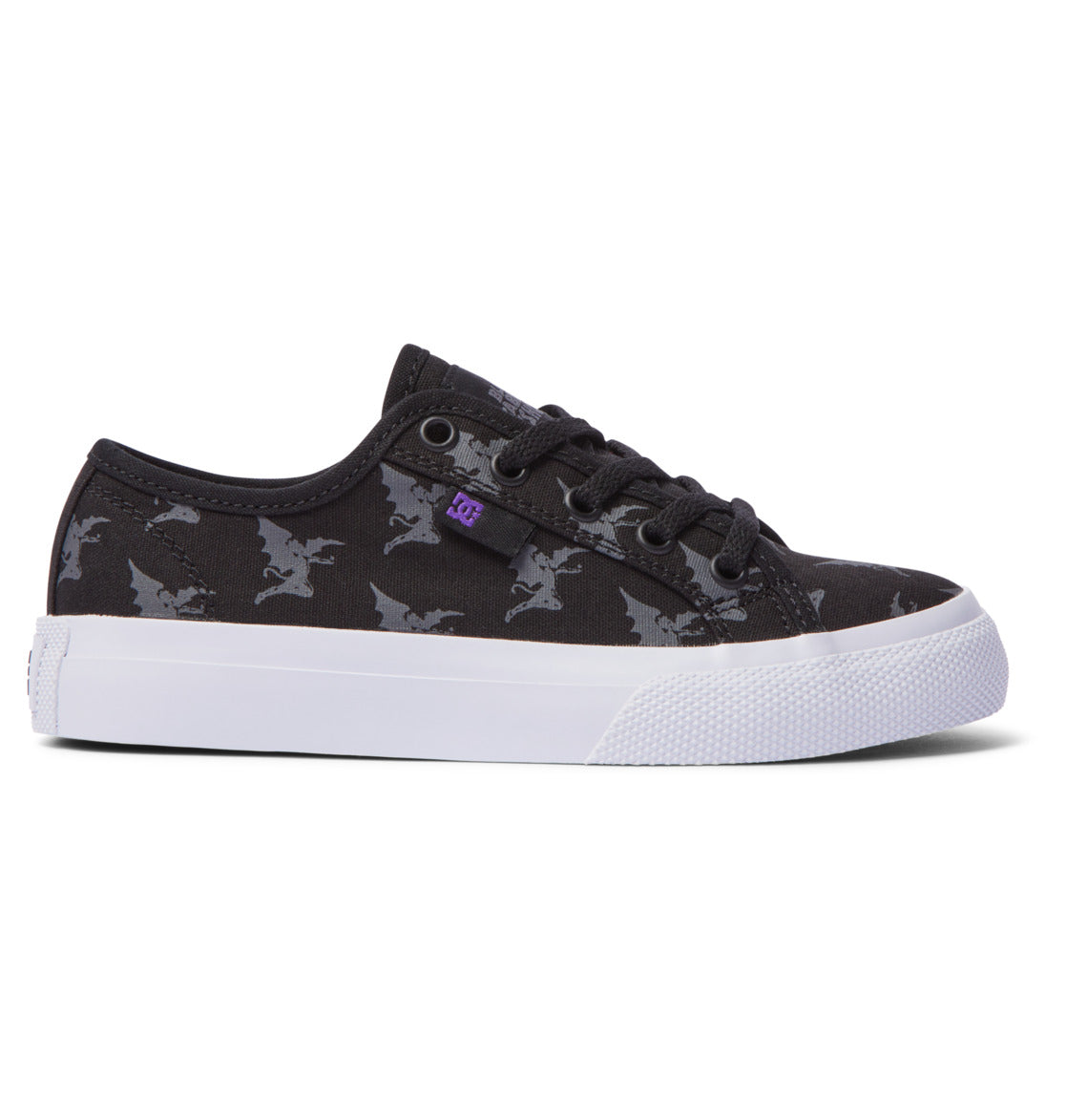 DC Shoes x Black Sabbath 'Manual' Shoes - Black/Black/Grey