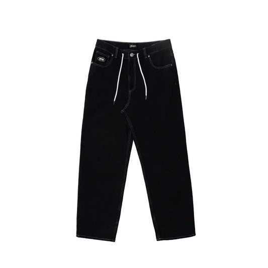 Jacker 'Classic Daily' Denim Pants - Black