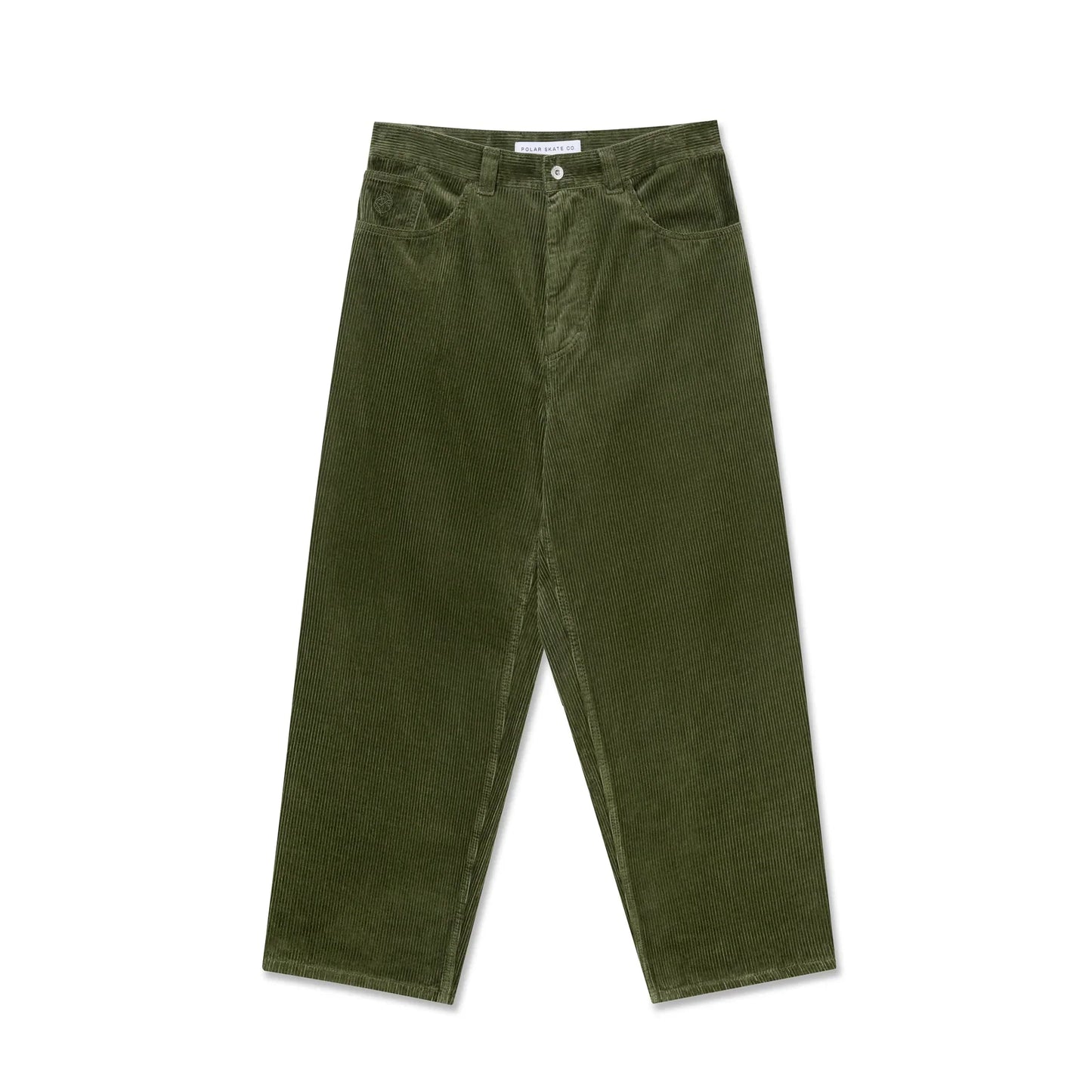Polar Skate Co. 'Big Boy Cords' Baggy Corduroy Pants - Uniform Green