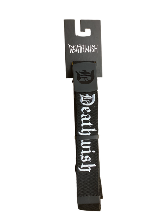 Deathwish 'Deathslide' Belt - Black