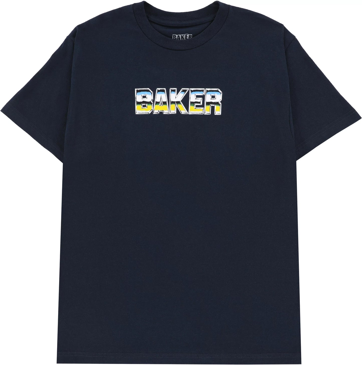 Baker 'Chrome Zone' Tee - Navy