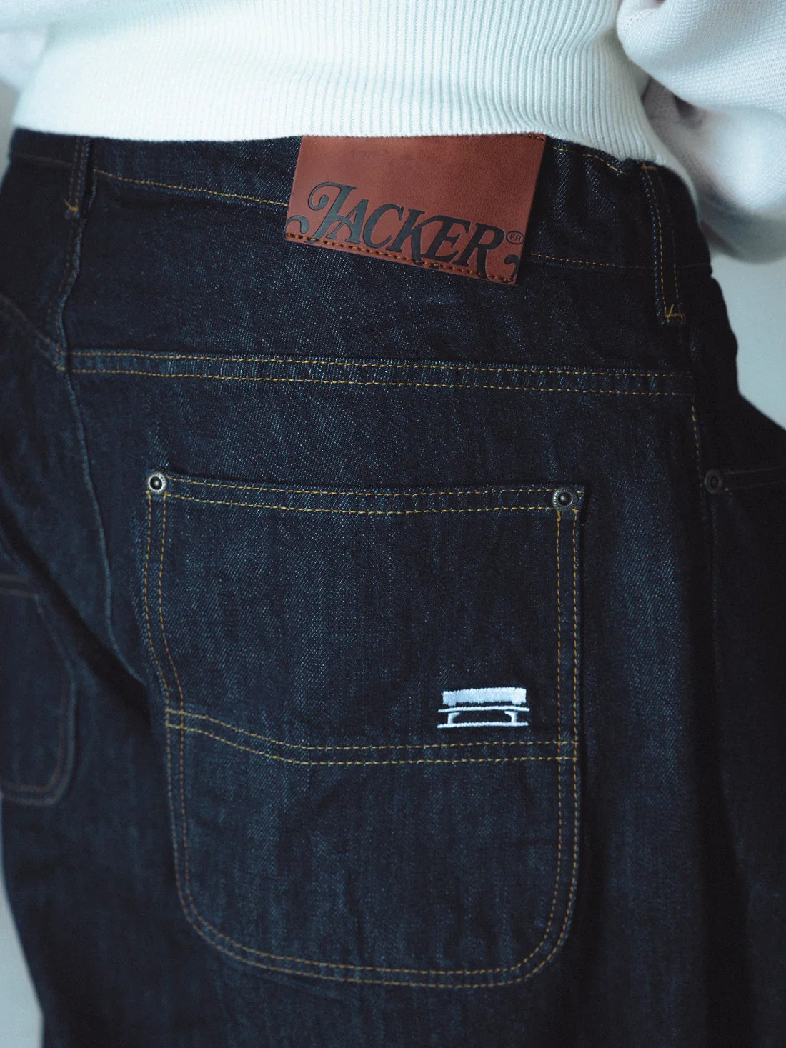 Jacker 'Classic' Denim Baggy Pants - Raw