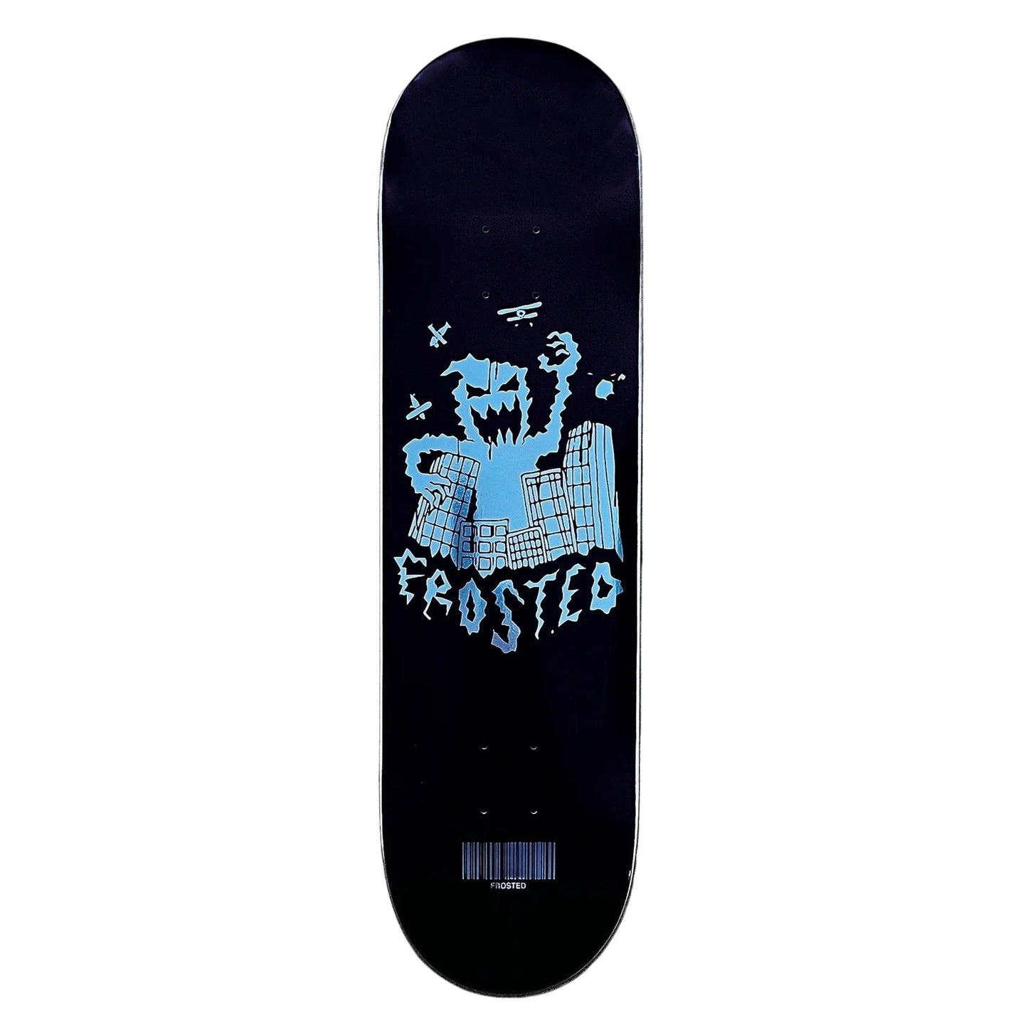 Frosted Skateboards 'City Monster' Skate Deck - Black