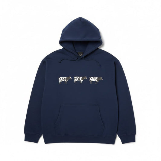 HUF 'Moo' Hoodie - Navy