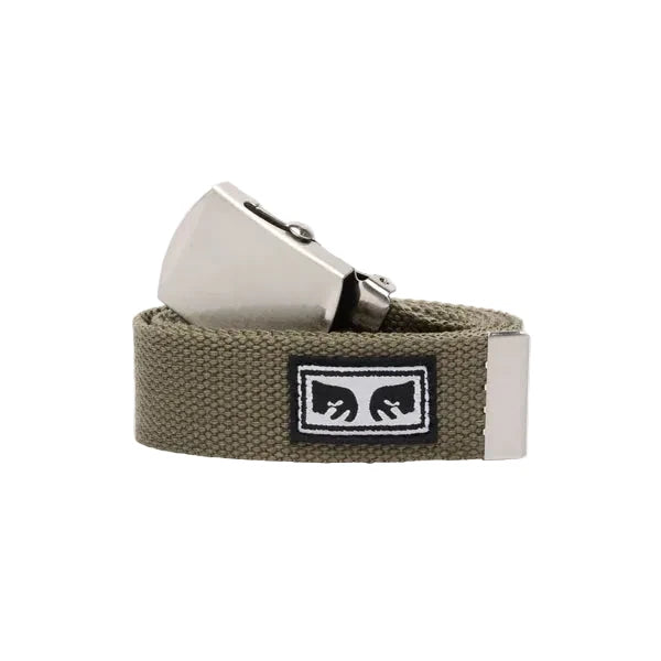 Obey 'Big Boy' Web Belt - Tea Leaf
